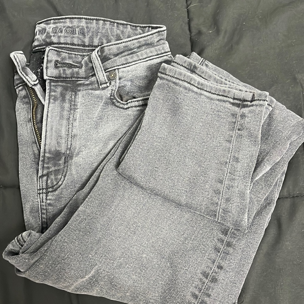 Black Stretchy Skinny American Eagle Jeans